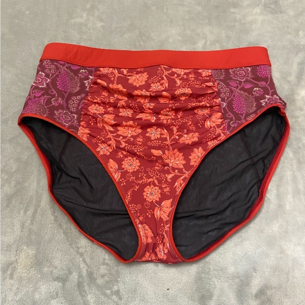 Sundance mixed pattern high waisted bikini bottoms 27467